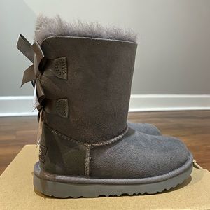 UGG girls size 12 Dark Grey boots NEW
